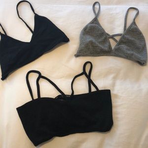 Brandy Melville bralettes